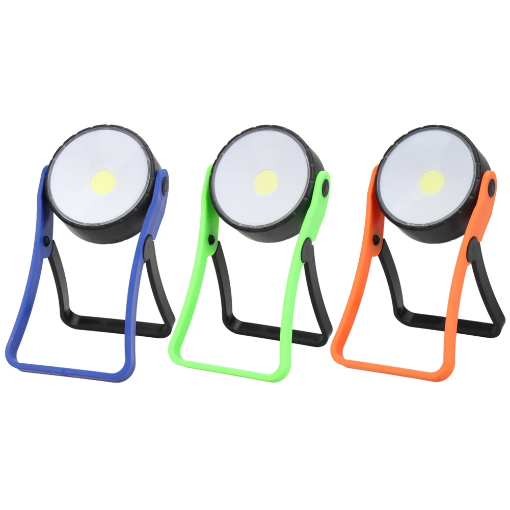 

300Lumen COB LED Light Stand Work Light Lamp Torch Flashlight with Magnet Lantern Hanging Hook