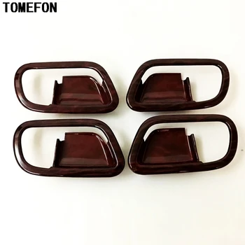 

Wood Pattern Accessories For Nissan Armada Patrol Royale Nismo Infiniti QX56 QX80 Y62 2010-2018 ABS Inner Door Handles Bowl