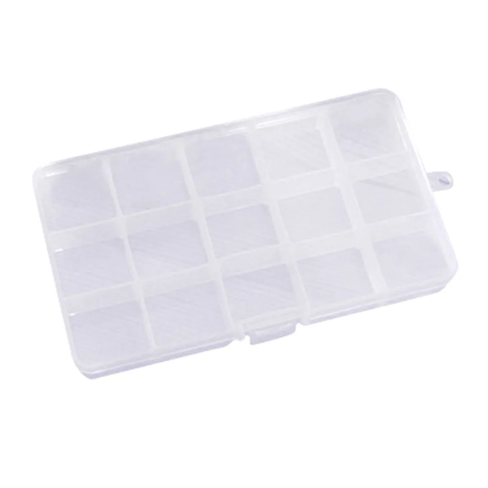 24 Сетки пластиковая коробка прозрачный пластиковый контейнер для хранения чехол для ногтей советы чехол Стразы драгоценные камни ящик для ювелирных инструментов# T2