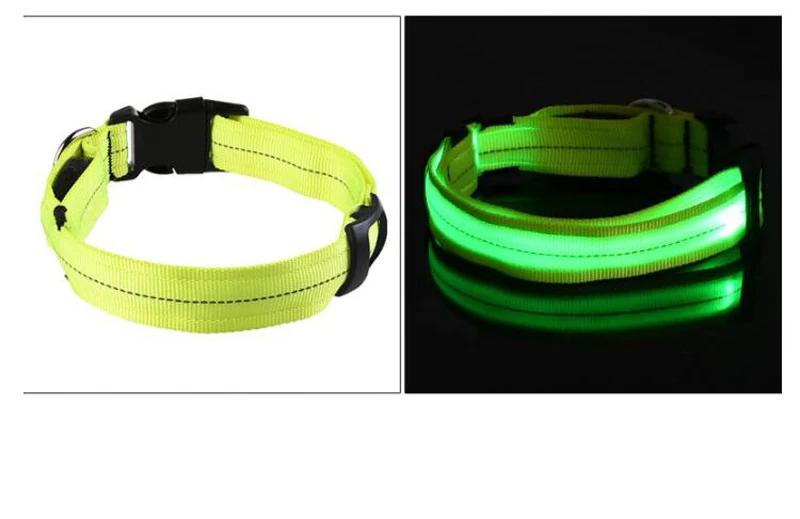 Pet USB Charging Collar LED Light Night Anti-lost Anti-car accident Charging Dog Collars Pet Luminous Safety Supplies            (13)