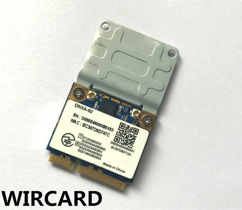 AR9280 AR5BHB92 Двухдиапазонная 2 4 ГГц и 5 802.11a/b/g/n 300Mbp беспроводная Wi Fi мини pci e карта|mini