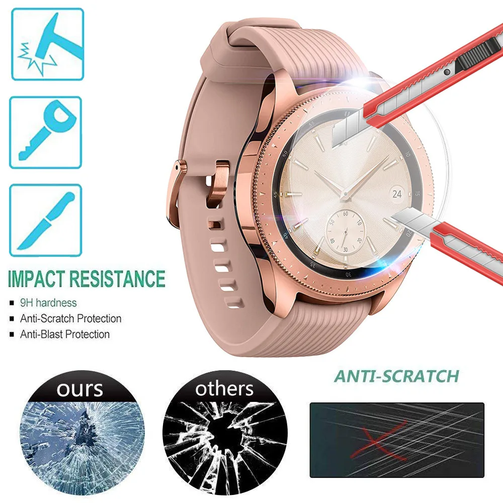 

3Pack Explosion-proof TPU Screen Protector Film For Samsung Galaxy Watch Anti Explosion Guard Protector Cover (42mm)