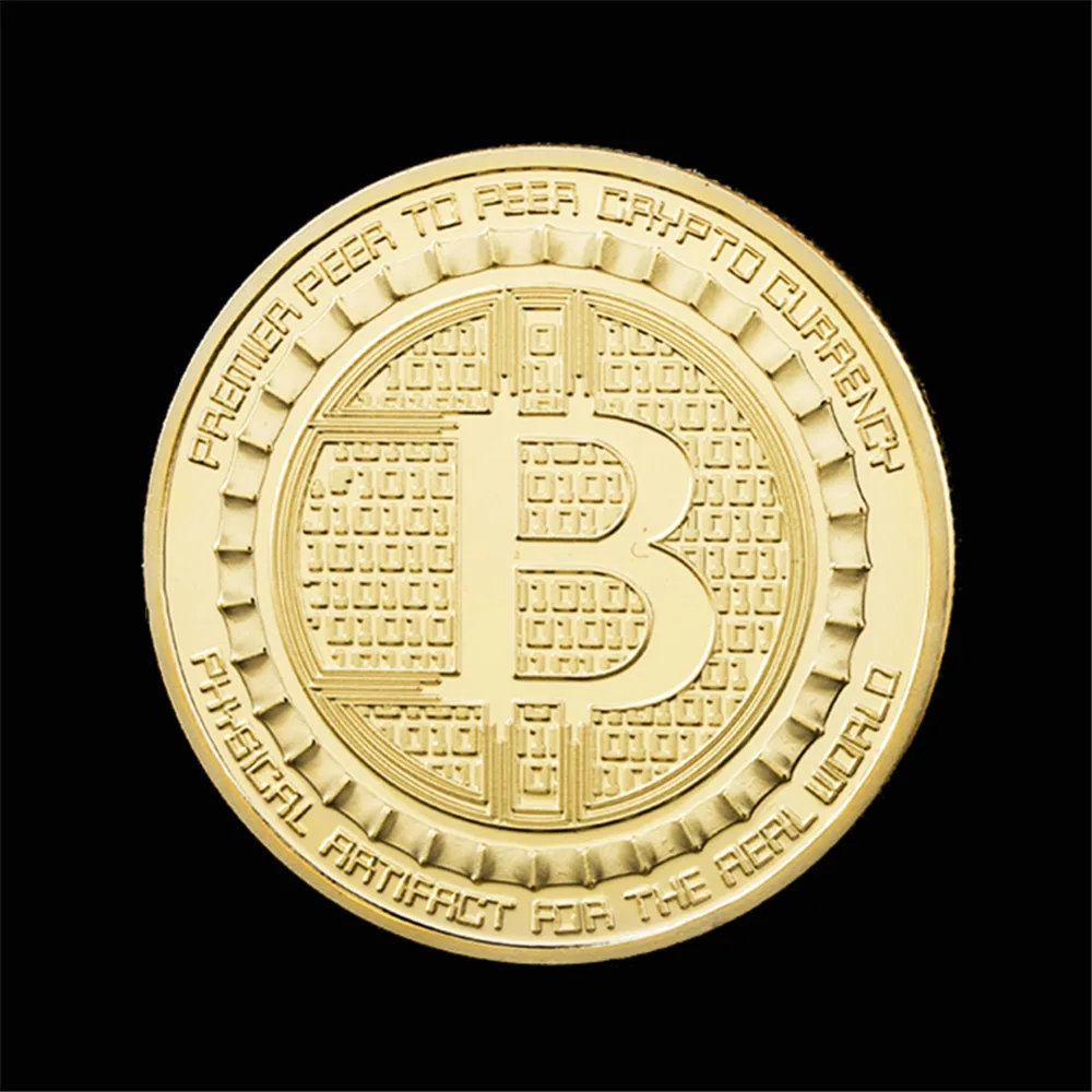 Художественная коллекция, позолоченные монеты Bitcoin specie эфириума, коллекционные монеты Lite, коллекционные монеты, памятные монеты, жесткая валюта
