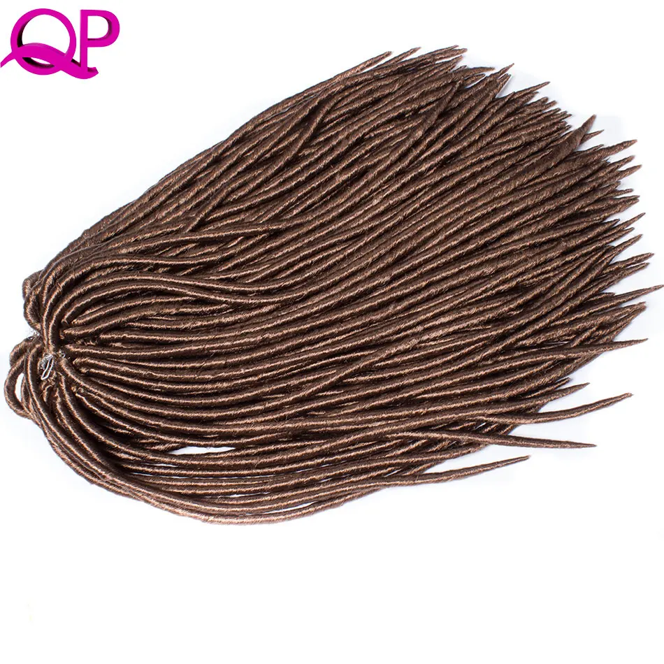 QP-Hair-Faux-Locs-crochet-hair-Synthetic-Braids-Hair-Extension-18''-24strands-100g-Kanekalon-Hair-Black-Brown-1PCS_03