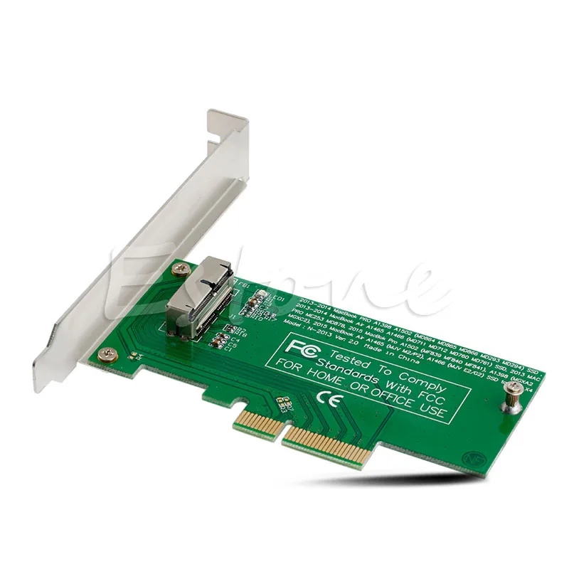 Новая карта адаптера для PCI E X4 apple 2013 2014 2015 MacBook Air A1465 A1466 SSD высокое качество Прямая