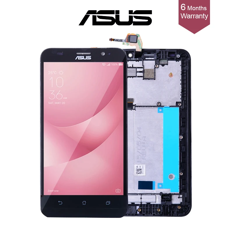Гарантия протестированы 1280x720 для Asus Zenfone 2 ze550ml ЖК-дисплей Сенсорный экран