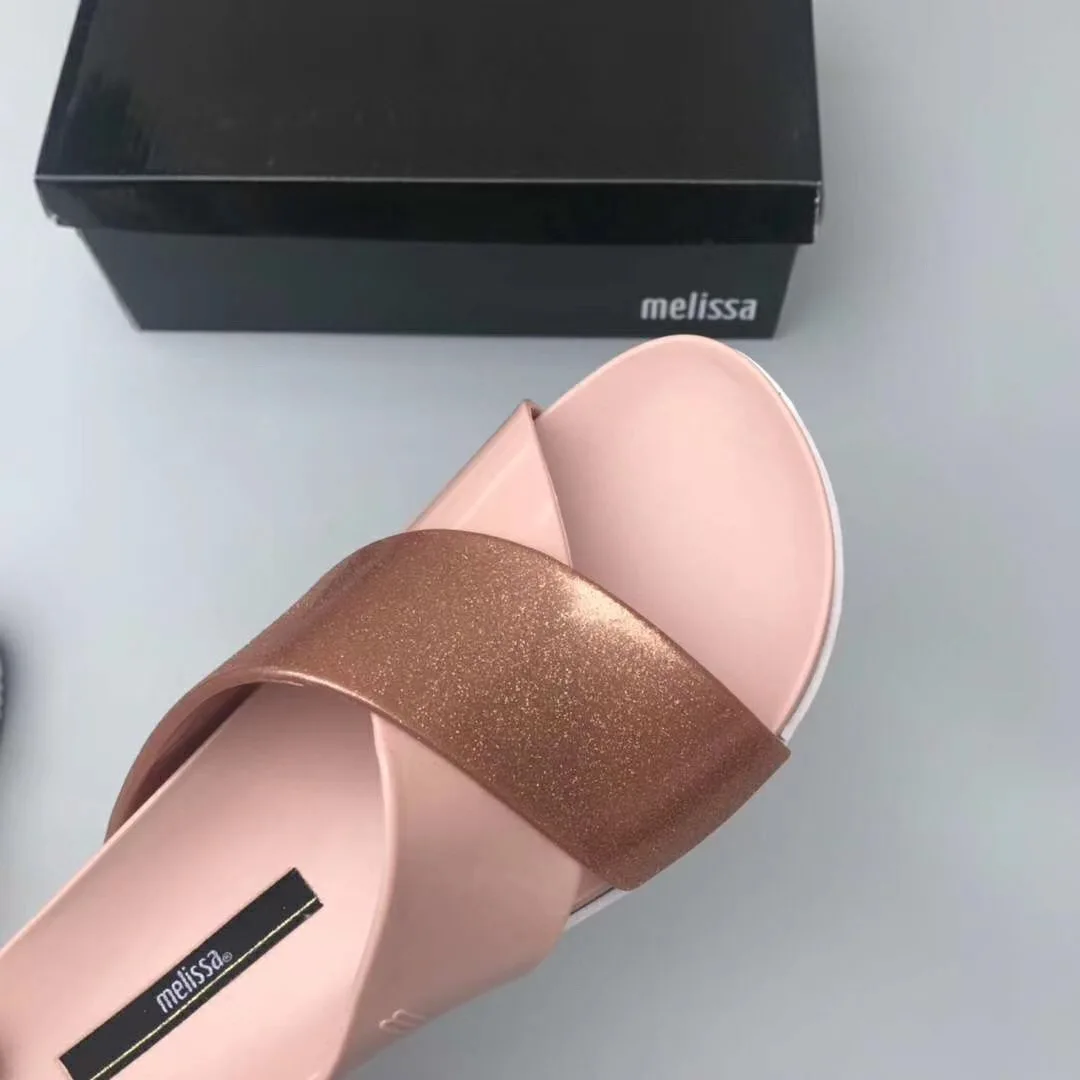 Melissa Original Cosmic/Коллекция года; женские прозрачные сандалии; обувь Melissa Adulto; женские прозрачные сандалии; женская прозрачная обувь; Mulher; вьетнамки