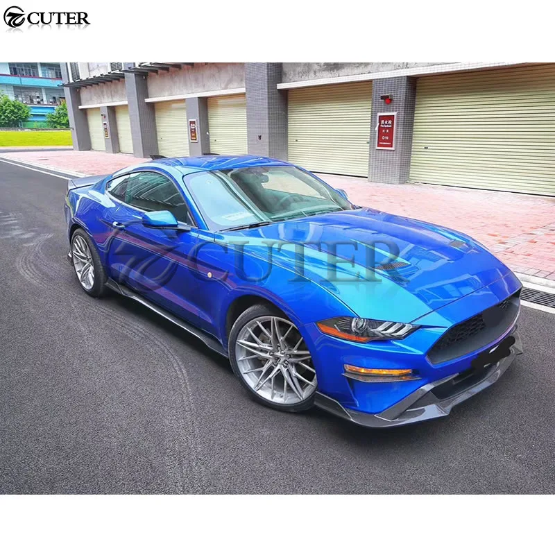 Боковые юбки из углеродного волокна для Ford Mustang body kit