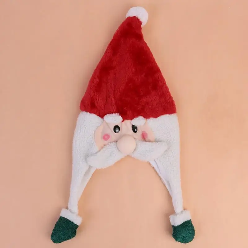 High Quality Christmas Santa Claus Cap Adult Child Red Christmas Hats