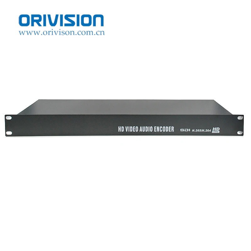 1U Rack HEVC H.265/H.264 SDI видео кодировщик поддержка http/rtsp/rtmp/rtmps/hls/flv/udp/onvif