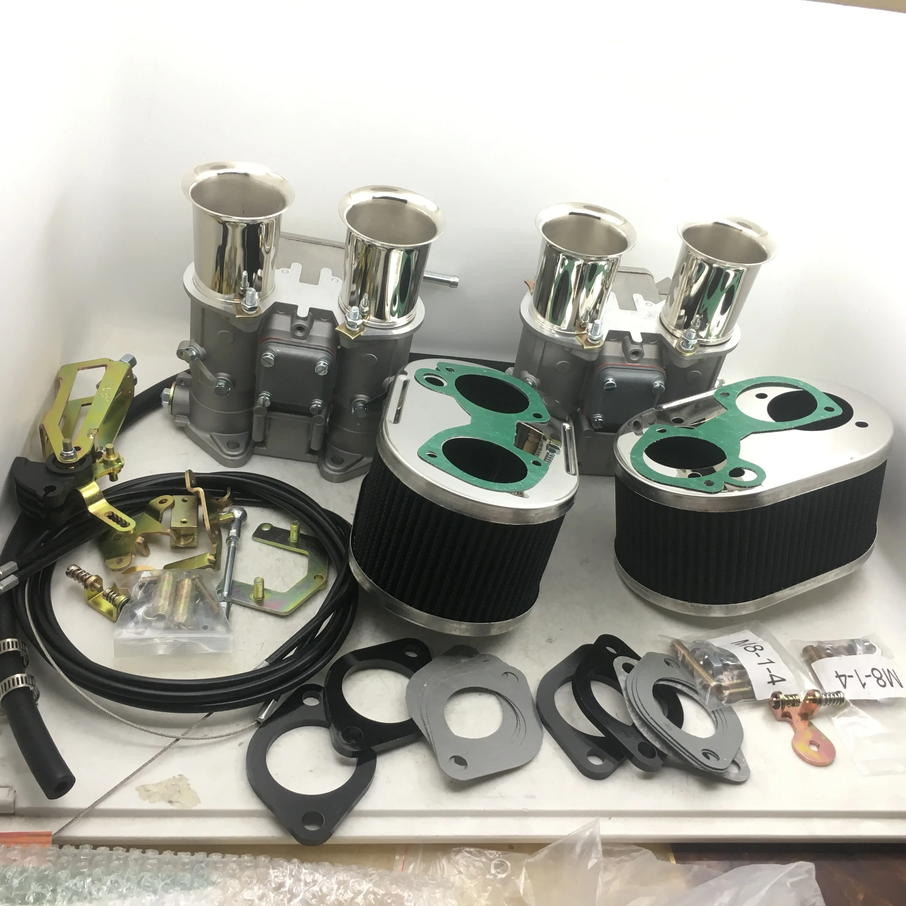 SherryBerg двойной fajs carb kit 45dcoe 45 DCOE карбюратор для VOLVO B18/B20 rep. Комплект weber комплект для карбюратора Комплект для подключения воздушного фильтра