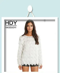 HDY Haoduoyi Floral Sweet Black Women Casual Sweatshirts Embodried Long Sleeve Female Loose Elegant Pullovers Fashion Tops