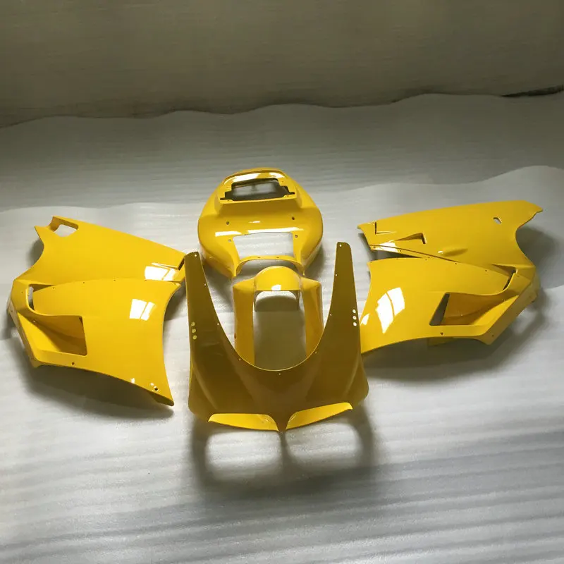 Мотоциклетный вставной обтекатель комплект для поездок на мотоцикле DUCATI 748 916 996 998 96 97 98 99 00 01 02 1996 2002 ducati желтый Обтекатели+ 7 подарки DG01