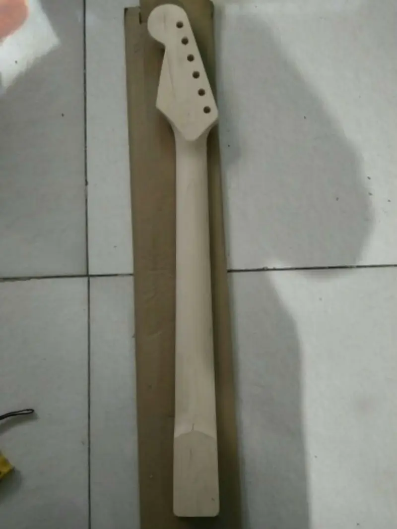 DIY клен дерево шеи дерево цвет Электрогитара шеи