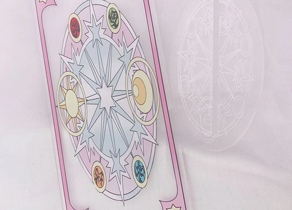 ЛИВА девушка аниме card captor cardcaptor sakura KINOMOTO Сакура Клоу карты ясно карт Косплэй костюм реквизит