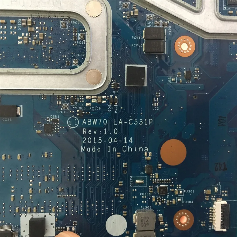 Mougol высокого класса плата для hp M7-N Материнская плата ноутбука ABW70 LA-C531P 813682-501 i5-5200U видеокарты тестирование