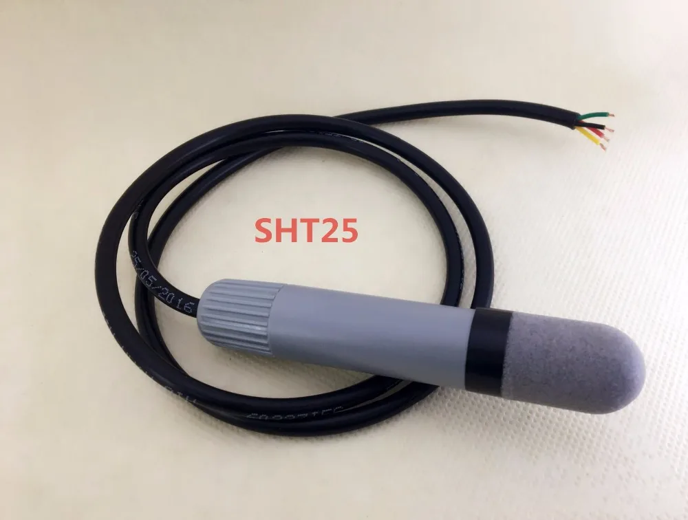 

TH25GGLL Temperature humidity sensor ABS plastic waterproof dustproof locking protect cover shell house cable with SHT25