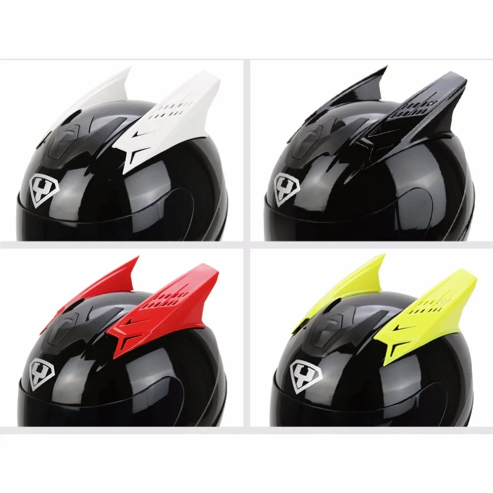2 шт. съемный шлем рога для Marushin LS2 SHOEI Arai икона полное лицо мотоциклетный Capacete Шлем