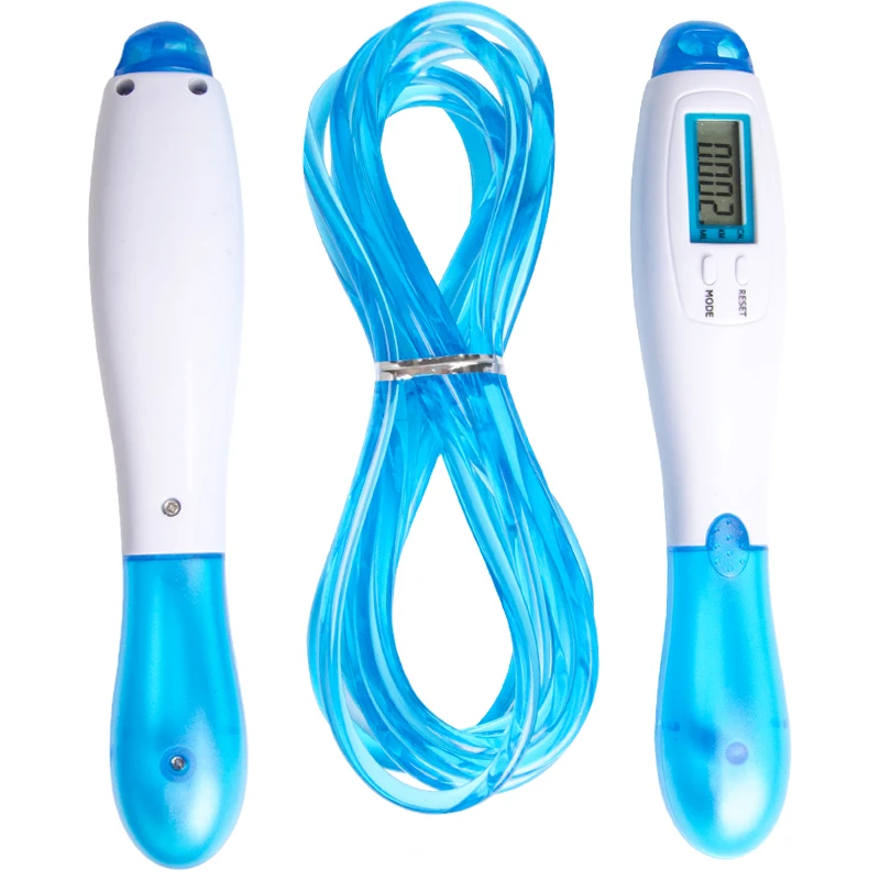 

Jump Ropes With Counter Sports Fitness Jump Ropes Cross fit Adjustable Fast Speed Counting Jump Skipping Rope Wire Calories