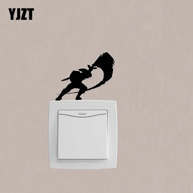 

Video Game Legend Of Zelda Link Attack Fashion Light Switch Girl Room Home Decoration Sticker 7SS0886