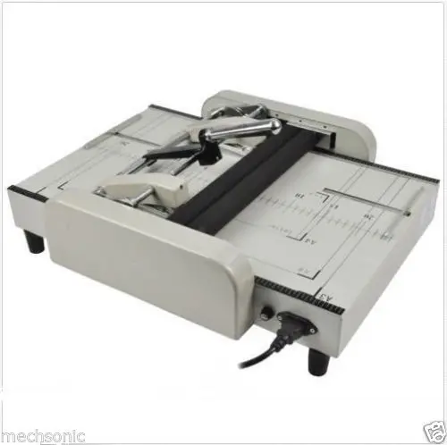 

A3 Booklet Making Machine Paper Bookbinding and Folding Booklet Stapling 220V te