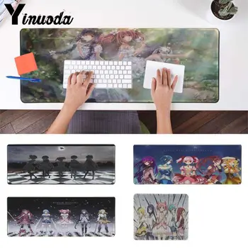 

Yinuoda Funny Puella Magi Madoka Magica anime Rubber Mouse Durable Desktop Mousepad Mousepad Rug For PC Laptop Notebook gamer