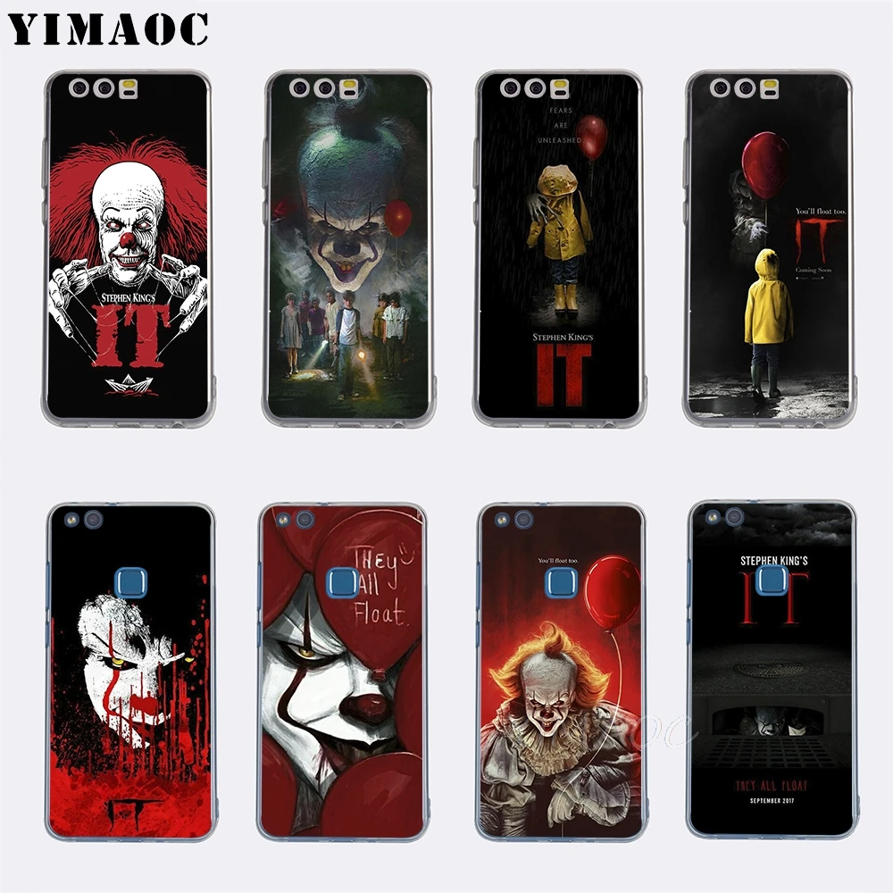 

YIMAOC Stephen King s It Soft Case for Huawei P8 P9 P10 P20 P30 Lite Pro P smart 2019 TPU Cover