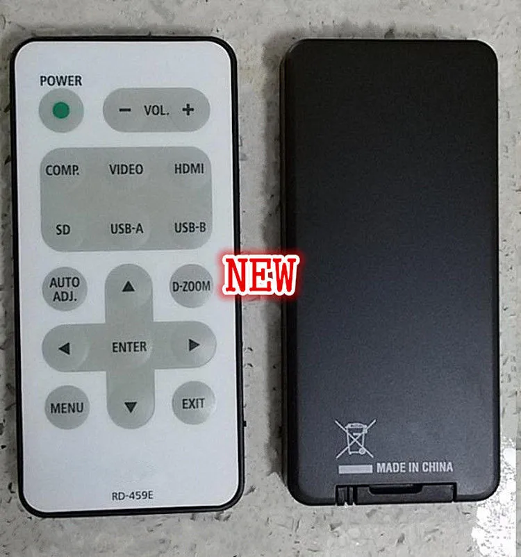 Новый DLP пульт ДУ проектора Управление RD-459E для NEC NP-L50W NP-L51W
