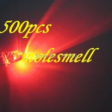 500x3 мм, красный светильник в форме свечи, мерцающий, ультра яркий, мерцающий светодиодный светильник, красный светодиодный светильник s