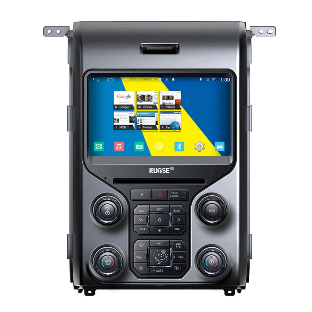 9 Android 4 4 Autoradio GPS Navigation Car DVD For Ford F150 F 150 Rapter 2013