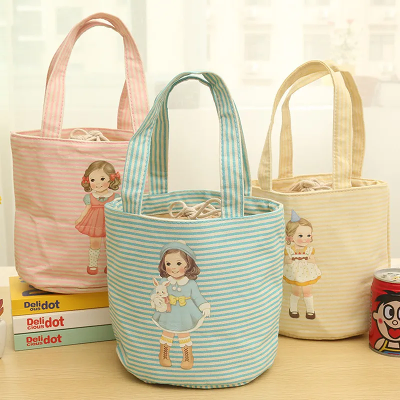 Round font b Lunch b font font b Bag b font Excellent Quality Thermal Insulated font