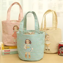 Round font b Lunch b font font b Bag b font Excellent Quality Thermal Insulated font