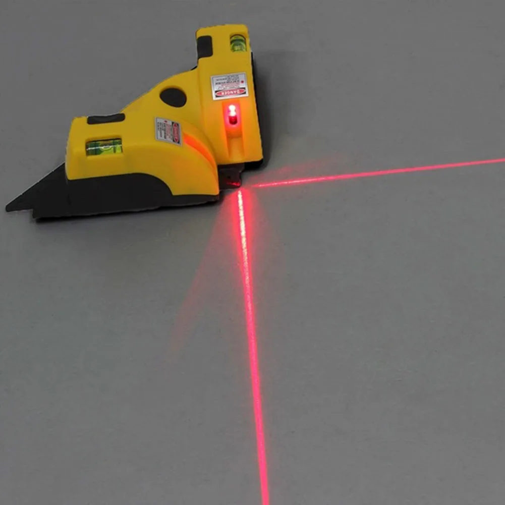 

Right Angle Level Gradienter 90 Degree Vertical Horizontal Line Projection Square Tiles Marking Device with Sucker