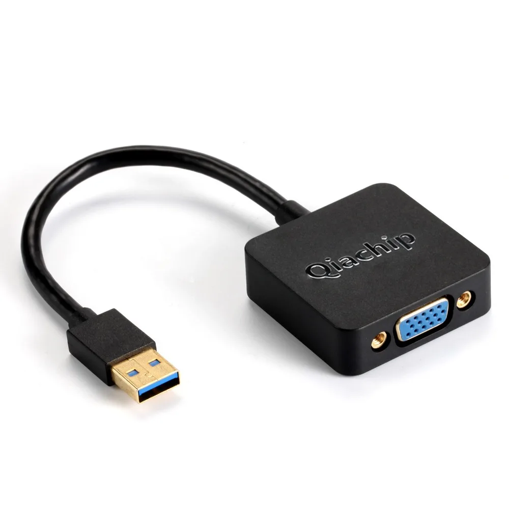 USB 3.0 To VGA Video Converter Adapter Cable Male to Female Window XP