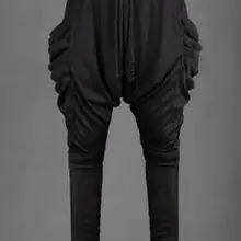 27-44 новая Корейская мужская одежда эластичная сила большой карман низкая промежность брюки свободные шаровары Маленькие ноги брюки костюмы