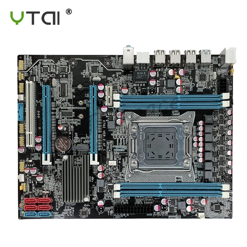 

NEW X79Z X79 motherboard LGA2011 M-ATX SATA3 USB3.0 Dual PCI-E16X M.2 SSD support Four channels DDR3 Xeon E5 1620v2 2670