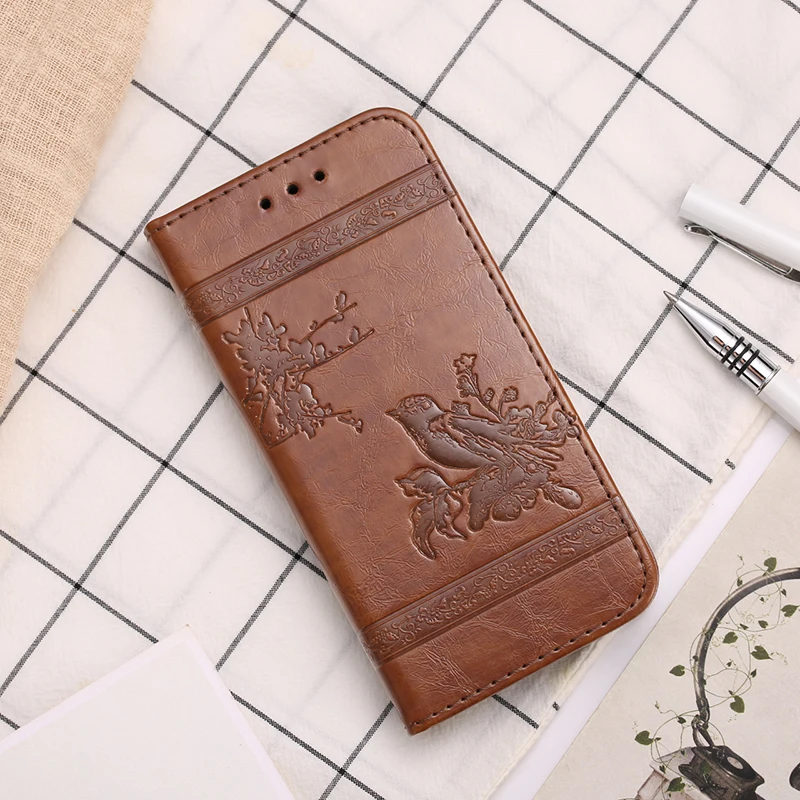 Чехол VIJIAR 5 &quotдля Onelplus 3 T с круглым цветком и птицами Модный чехол для телефона