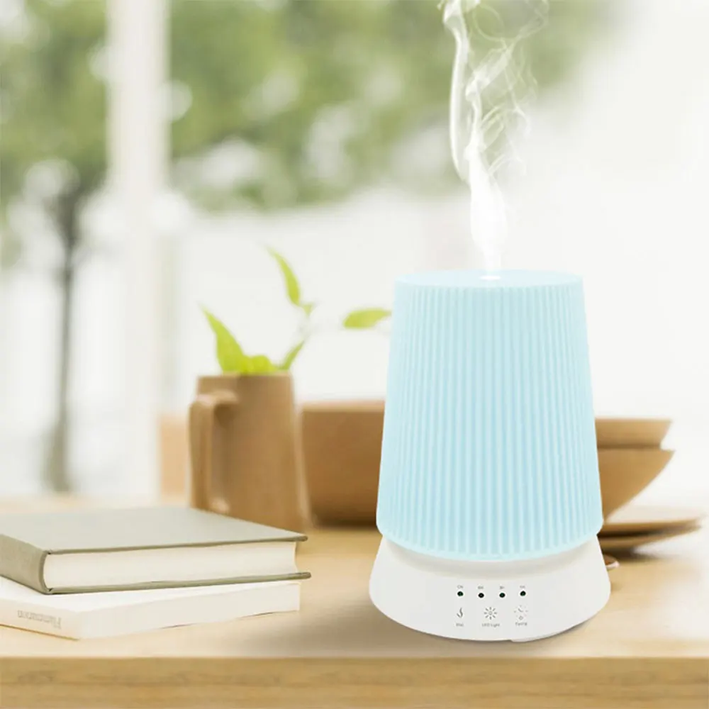 

2019 Drop Shpping ABS Night Light Humidifier Table Lamp Environmental Protection Creativity Colorful Adjustable