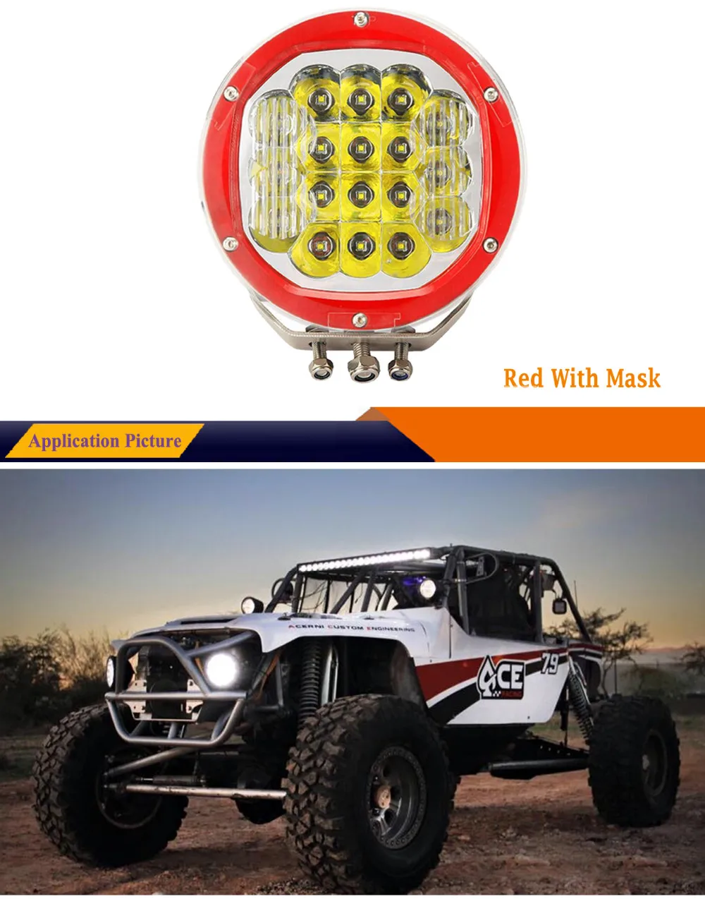 Cheap 90W 7inch Round LED Driving Light 12V Spot Beam for Off Road Wrangler JK TJ Cherokee XJ GMC Raptor F-150 F-250 F-350 F-650 X8pcs 2