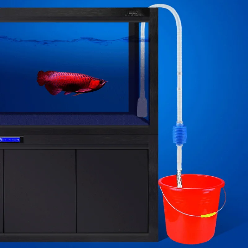 Aquarium Cleaner Tool Accessories Fish Tank Suction Gravel Pipe Filter Vacuum Water Change Pump