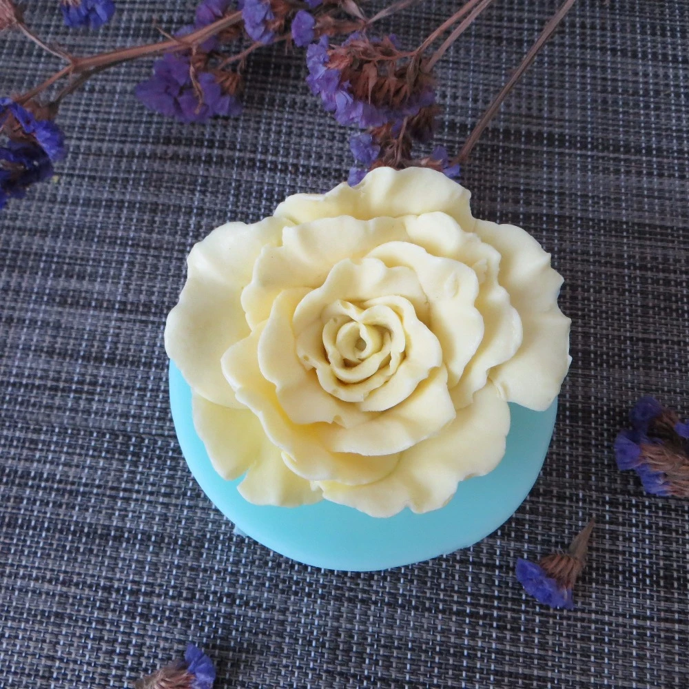 

3D molds rose flowers silicone soap mold flower candle aroma mould soap making moulds resin clay molds PRZY HC0092