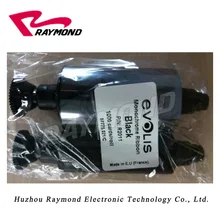 Evolis оригинальная R2011 Черная лента для использования с Pebble3 Dualys карта-пропуск магазин принтеров на линии-1000 принтов