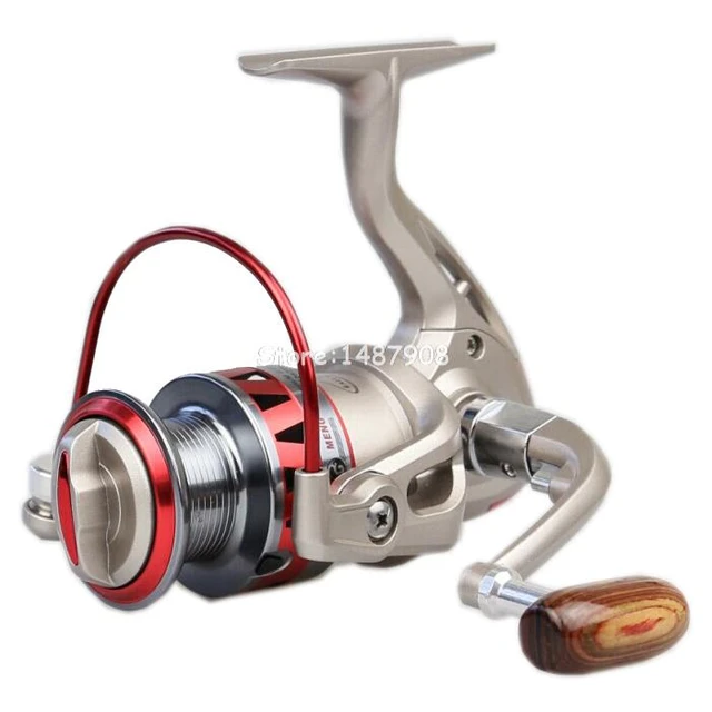 Golden Metal Reel Spinning Fishing Reel Fixed Spool Reel Coil Fish