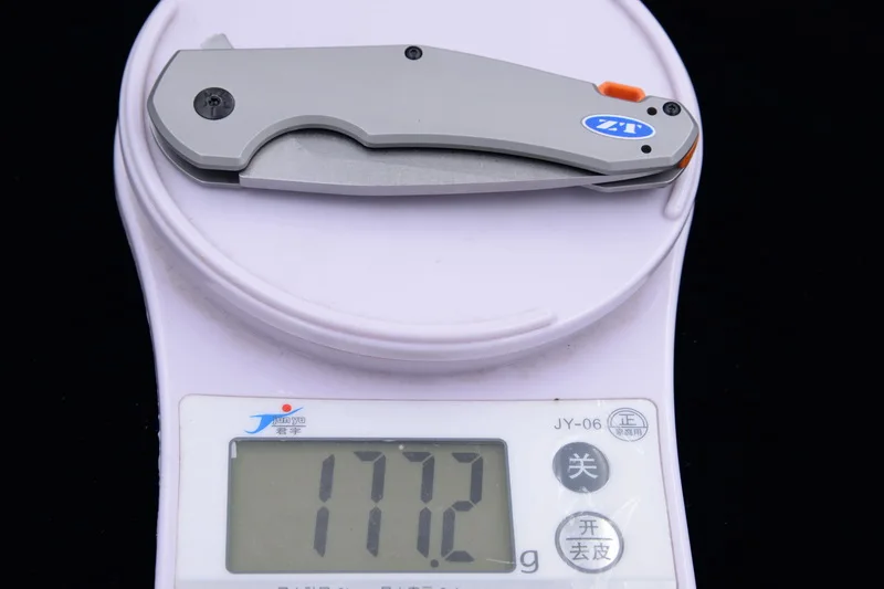 Складной кухонный нож JUFULE ZT0220 D2 со стальным лезвием и титановым покрытием|Ножи| |