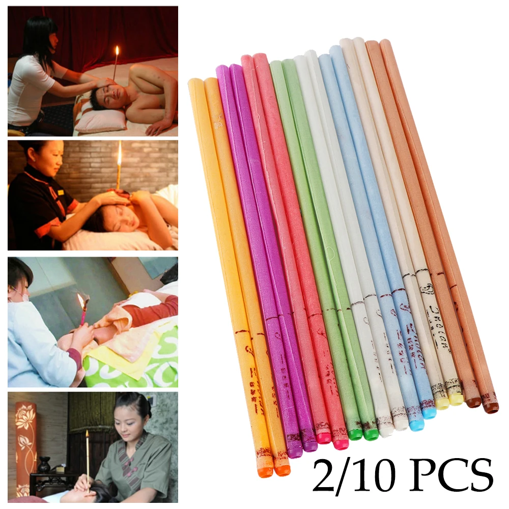 2Pcs/lot Ear Wax Cleaner Healthy Care Ear Cleaner Taper Ear Candles