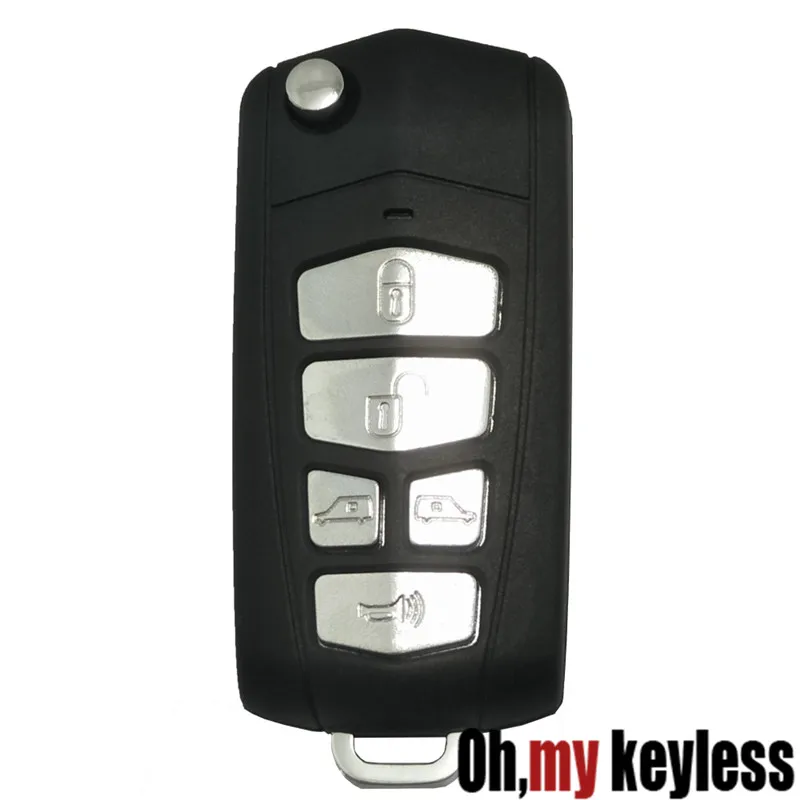 5pcs/lot 5 button Flip key case for kia flip remote control shell fob | Автомобили и мотоциклы