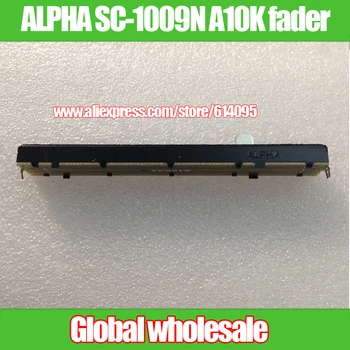 

1pcs Taiwan ALPHA SC-1009N mixer straight sliding potentiometer A10K / fader single linkage handle 8MMB with slider