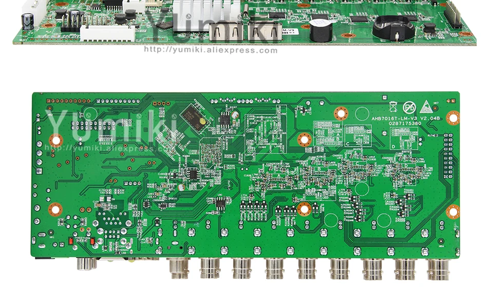 Placa para Analógico 5 em 1 Dvr Vigilância Segurança Cctv Gravador 1080n Híbrido Cvi Tvi ip 4ch - 8ch 16ch Ahd Mod. 90050 17 16?xqy_03