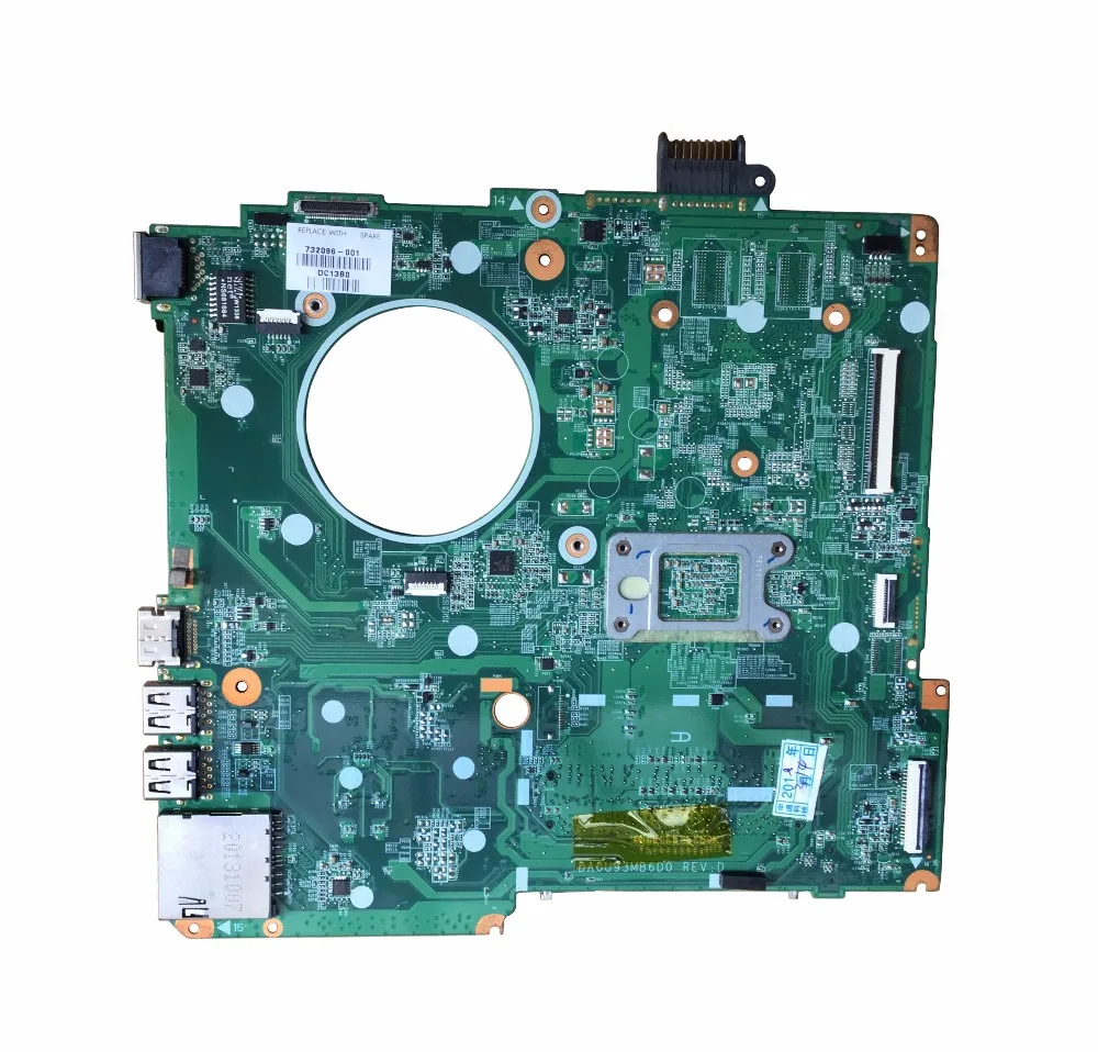 اللوحة المحمول لوحة النظام 734826-501 734826-001 DA0U93MB6D0 ل جناح HP توش 15 15-N A4-5000M 100% اختبار