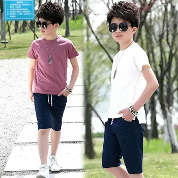 

Summer Baby Boys Clothing Sets Kids T-shirt And Pants 2 Pcs Suits Children Boys Fashion Summer Clothes 4 5 6 7 8 9 10 11 12 13